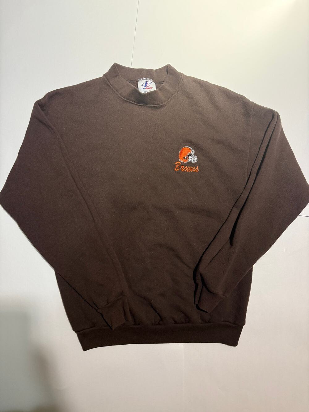 Vintage 90s Logo Athletic Cleveland Browns Sweatshirt Mens Medium